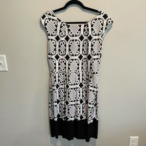 Black and White Dress Size 10
